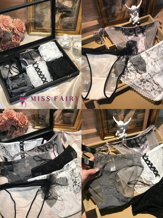 Moonlit Lace Edition | 6-Piece Elegant Panty Gift Set