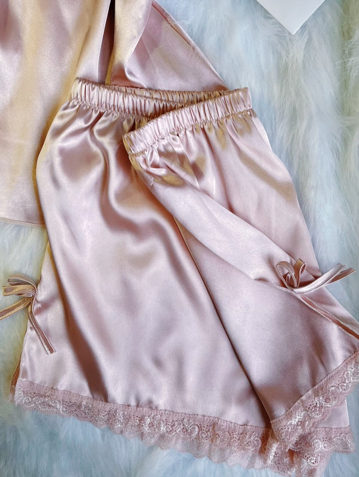 Blush Whisper Satin Camisole