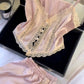 Blush Belle Satin Lace Set