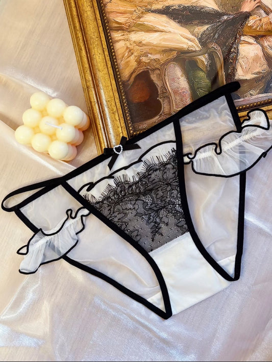 Twilight Plum Edition | 6-Piece Lace & Mesh Panty Set