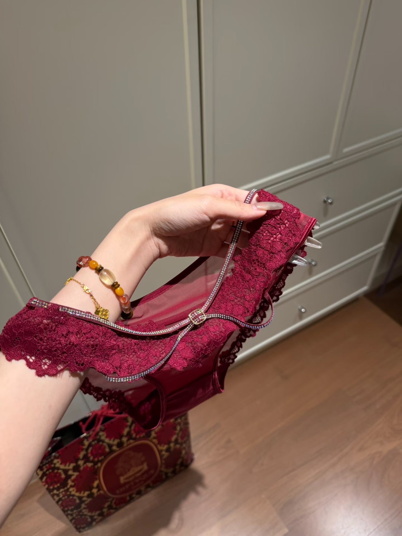 Ruby Romance Lace Brief ( Set of 3 )